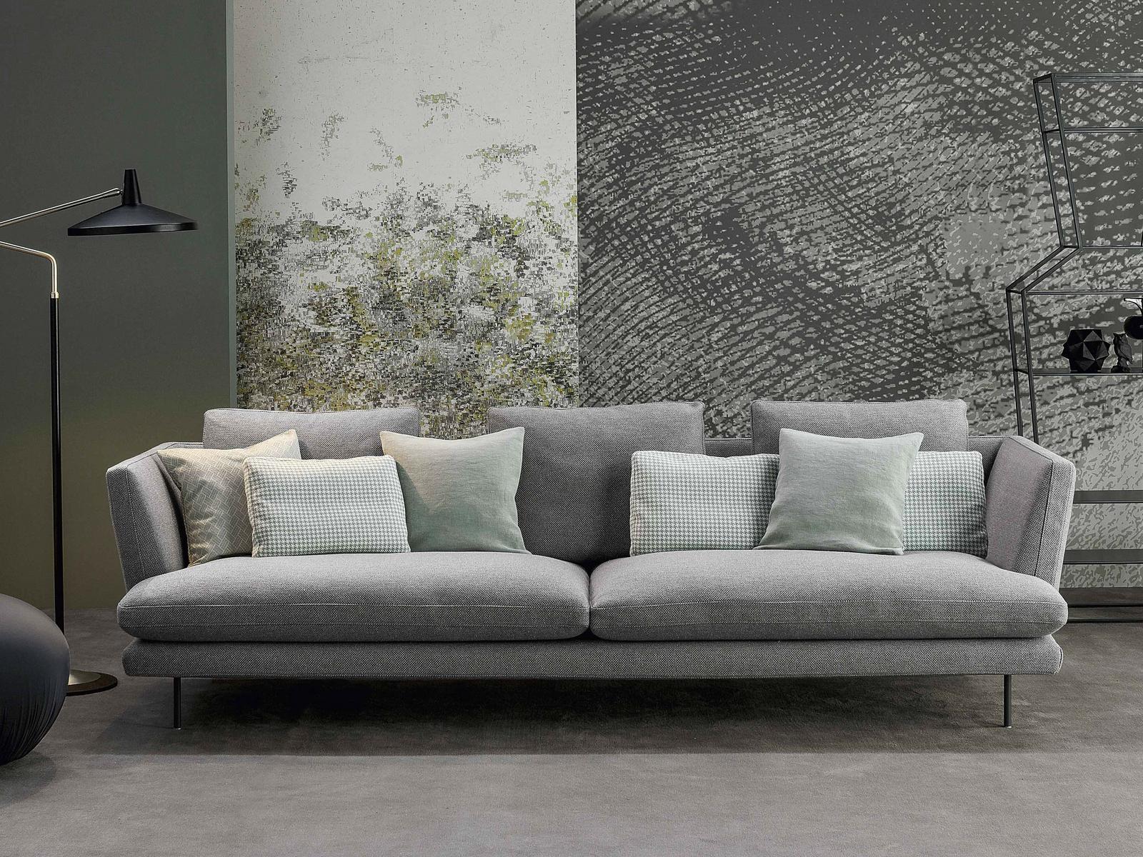 Sofa with removable cover | Lars by Bonaldo