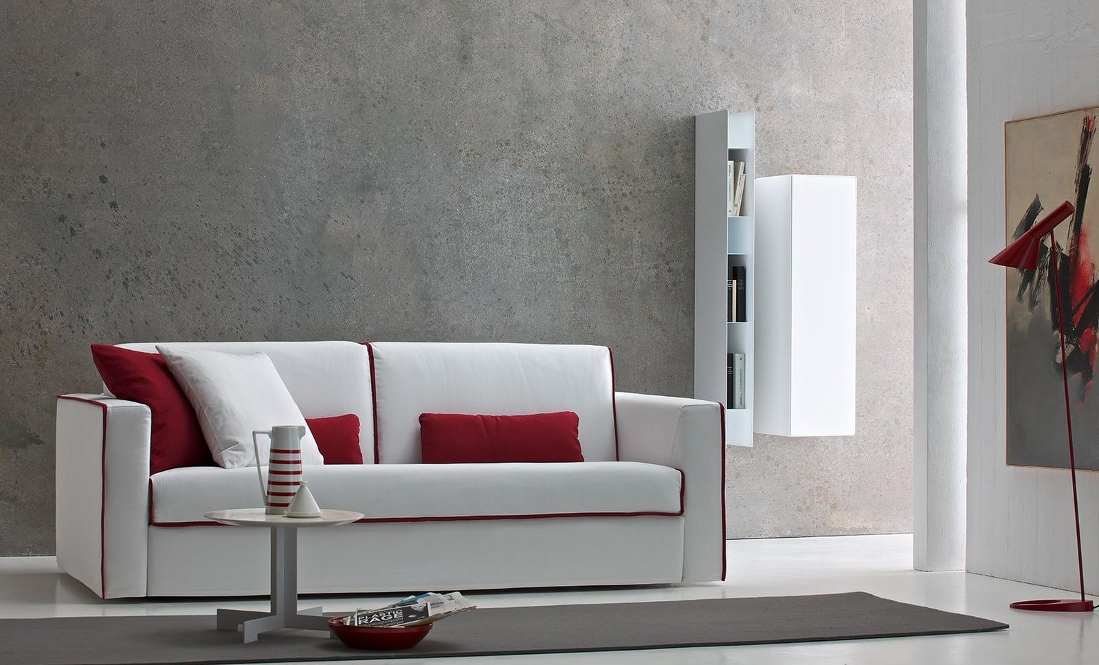 Sectional fabric sofa | Argo by Alberta Salotti