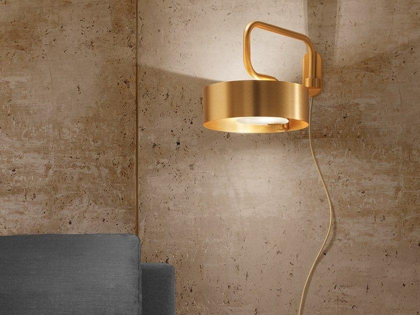 Metal wall lamp with fixed arm | Sound A1 by Masiero