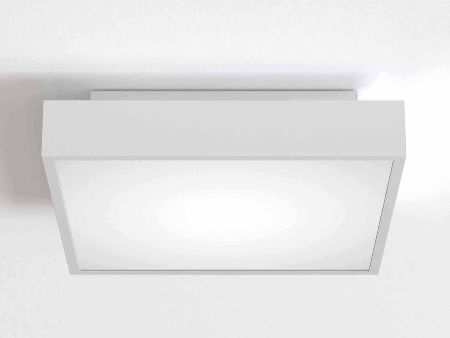 LED glass and steel ceiling light | Taketa 400 by Astro lighting