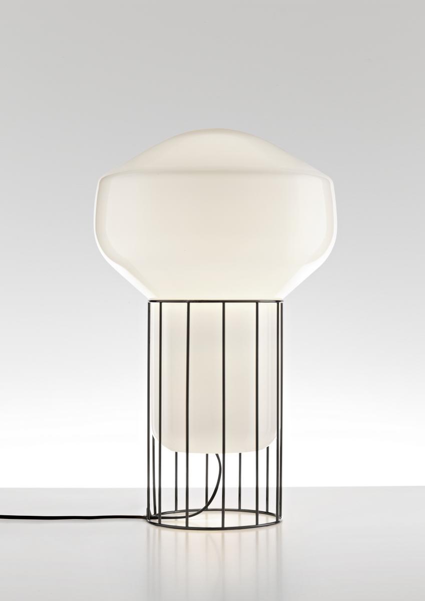 Blown glass table lamp | Aérostat by Fabbian