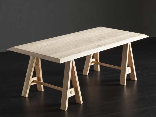 Rectangular wooden dining table | Rio + Horse by Altacorte