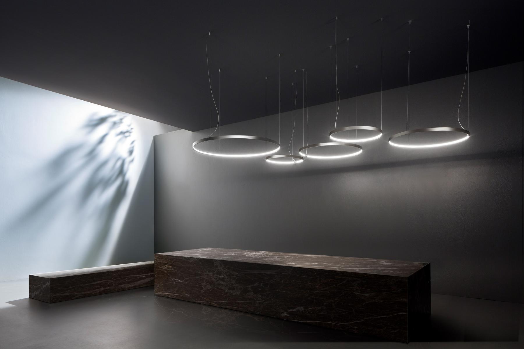 LED pendant lamp | Zero Round by Panzeri