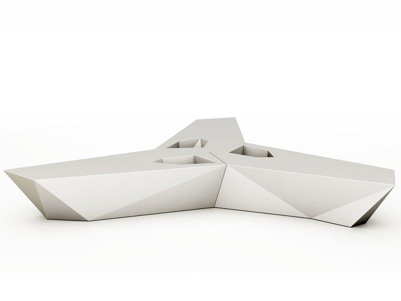 Low garden side table | Faz by Vondom