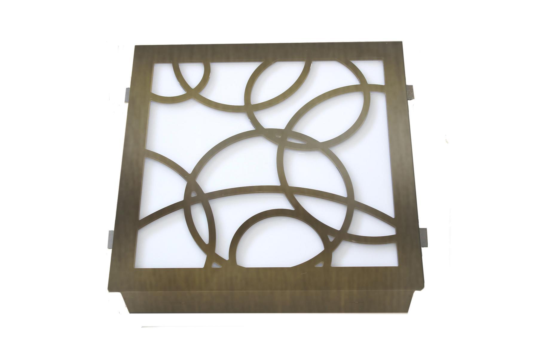 LED ceiling light | Resette Square by Contardi