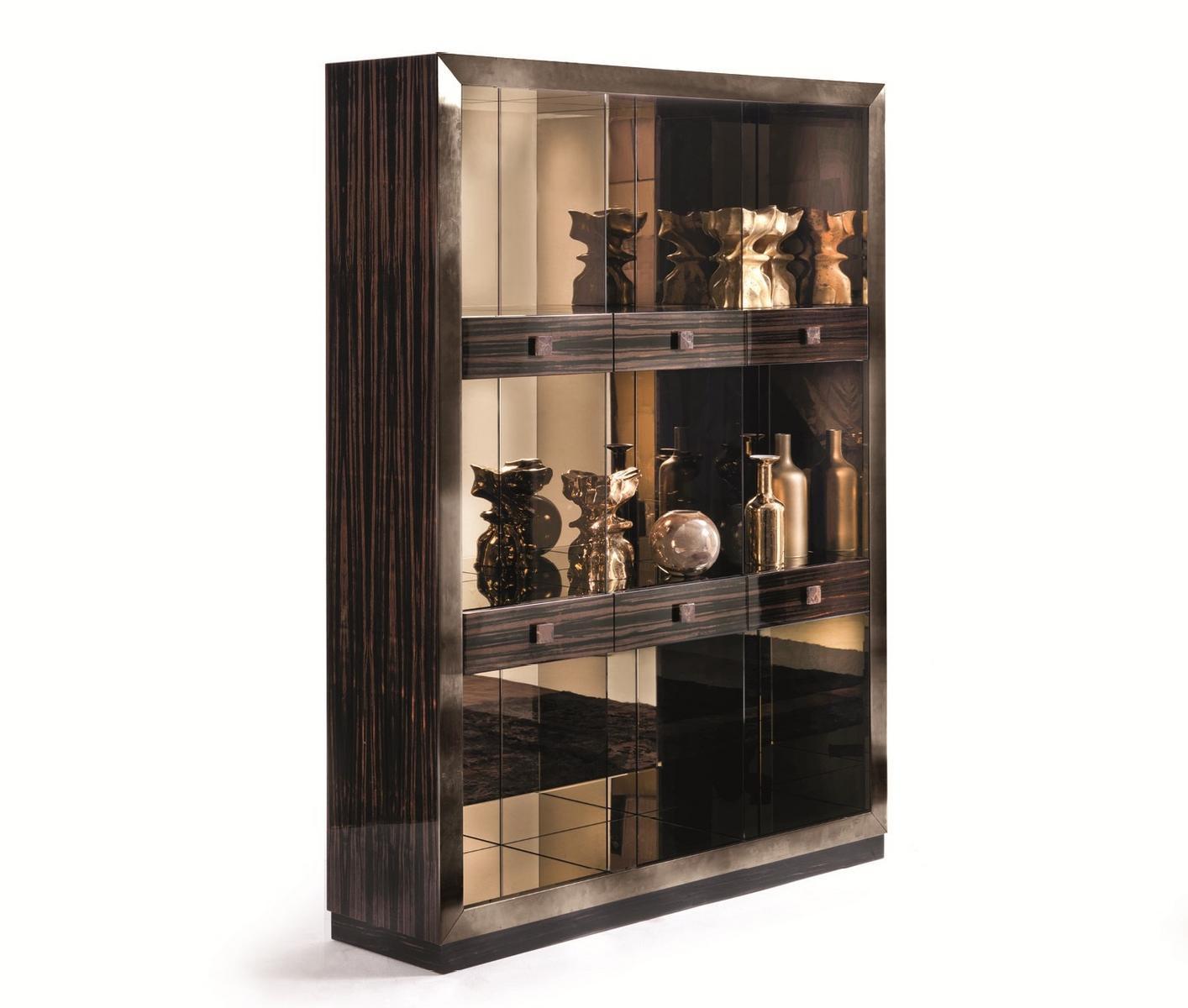 Metal display cabinet | Emily by Longhi