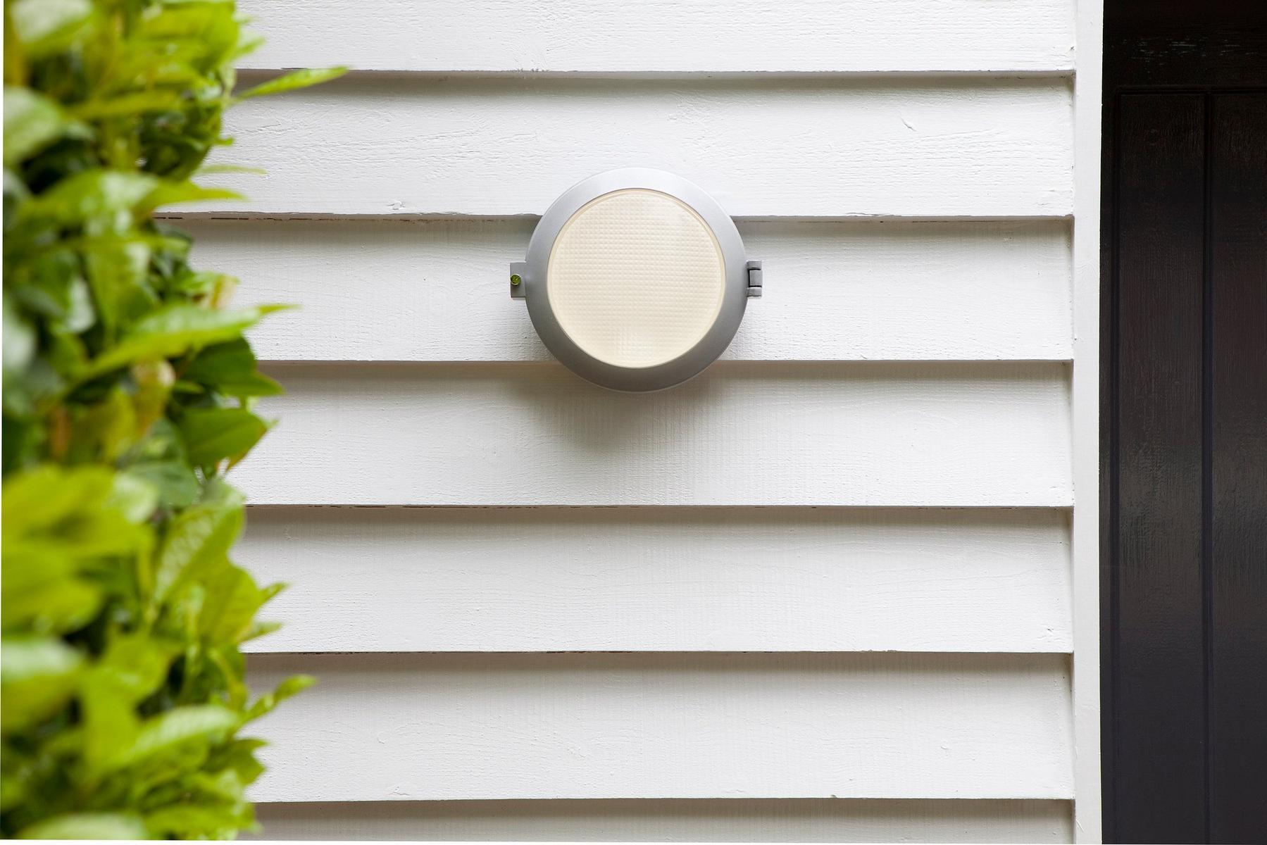 Contemporary style direct light aluminium Outdoor wall Lamp | Toronto Round by Astro lighting