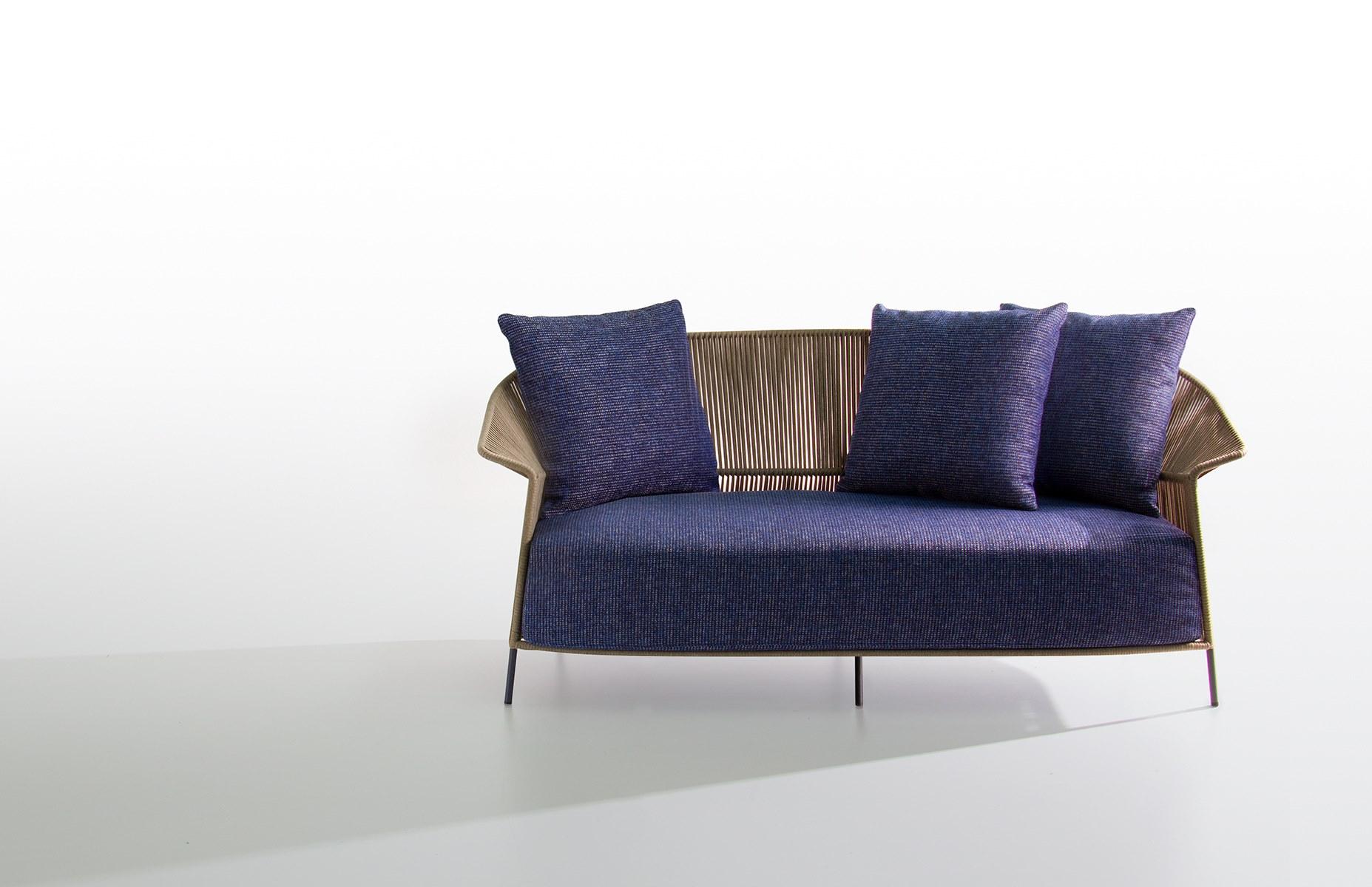 Rope garden sofa | Ola by Potocco