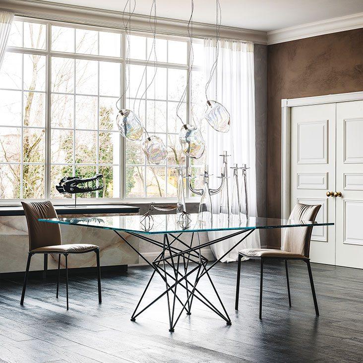 Round metal table | Gordon by Cattelan Italia