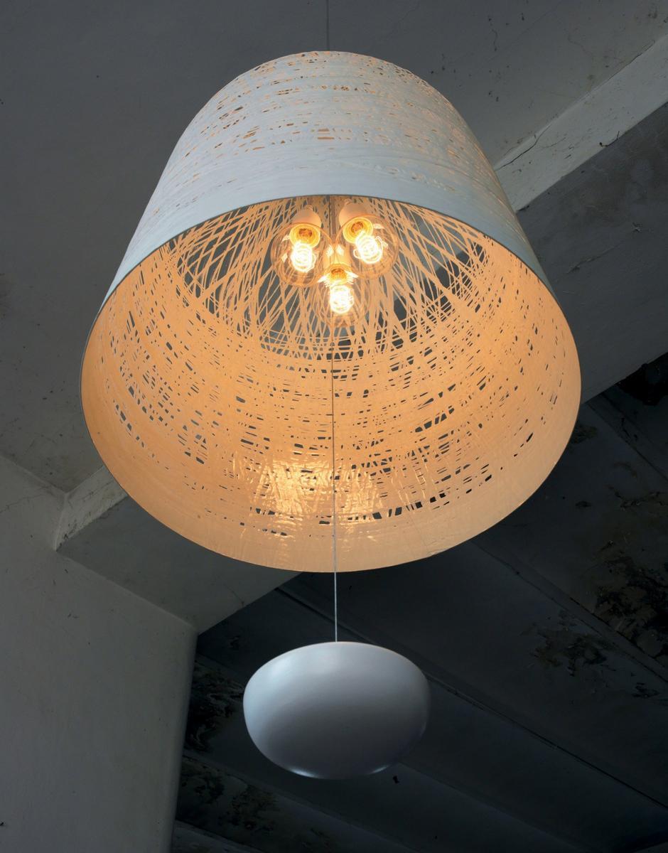 Cocoon resin pendant lamp | Blackout by Karman