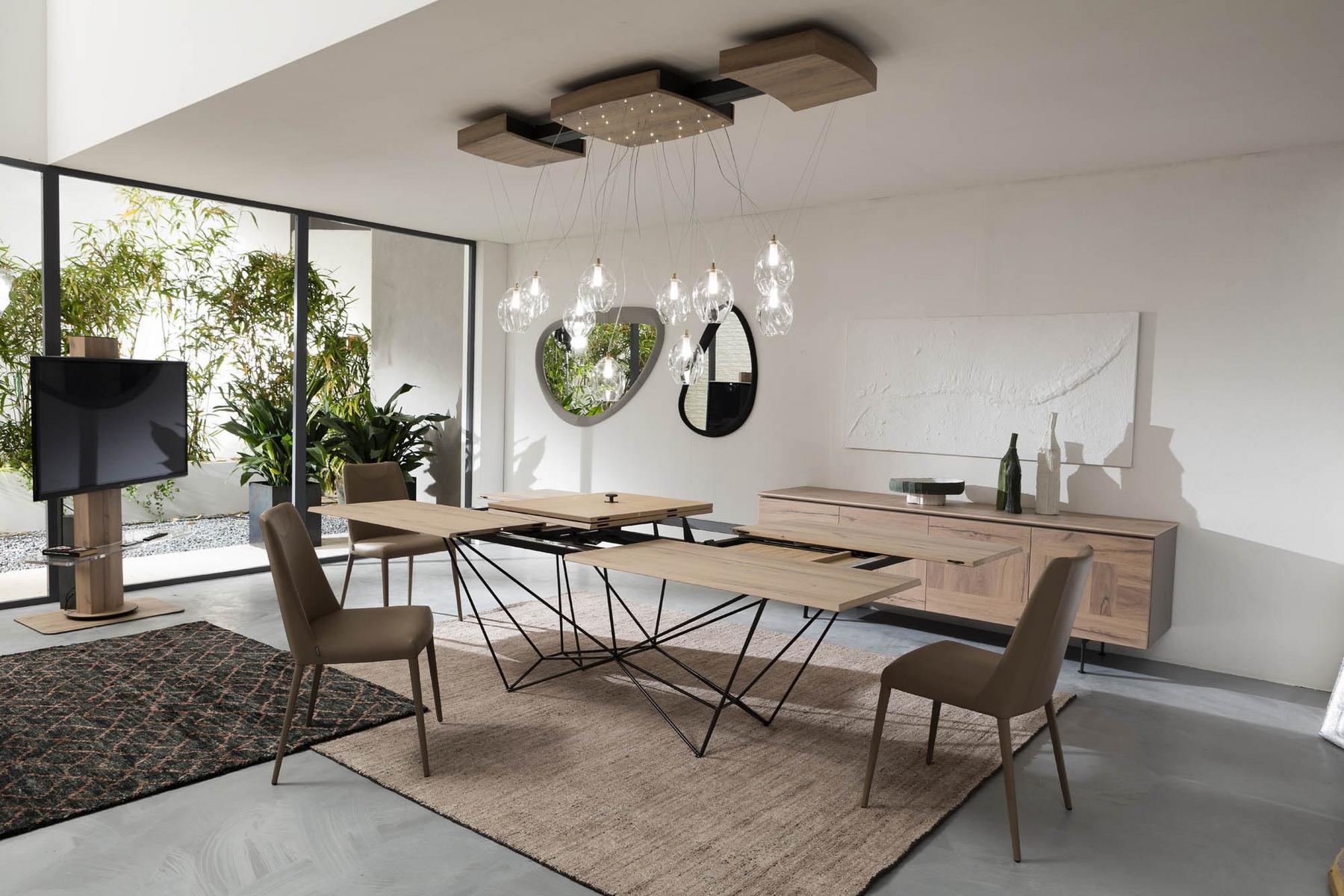Extending wooden table | Fil8 by Ozzio Italia