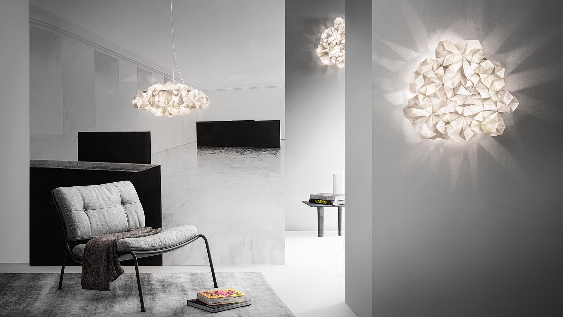 Lentiflex® wall lamp / ceiling lamp | Drusa by Slamp