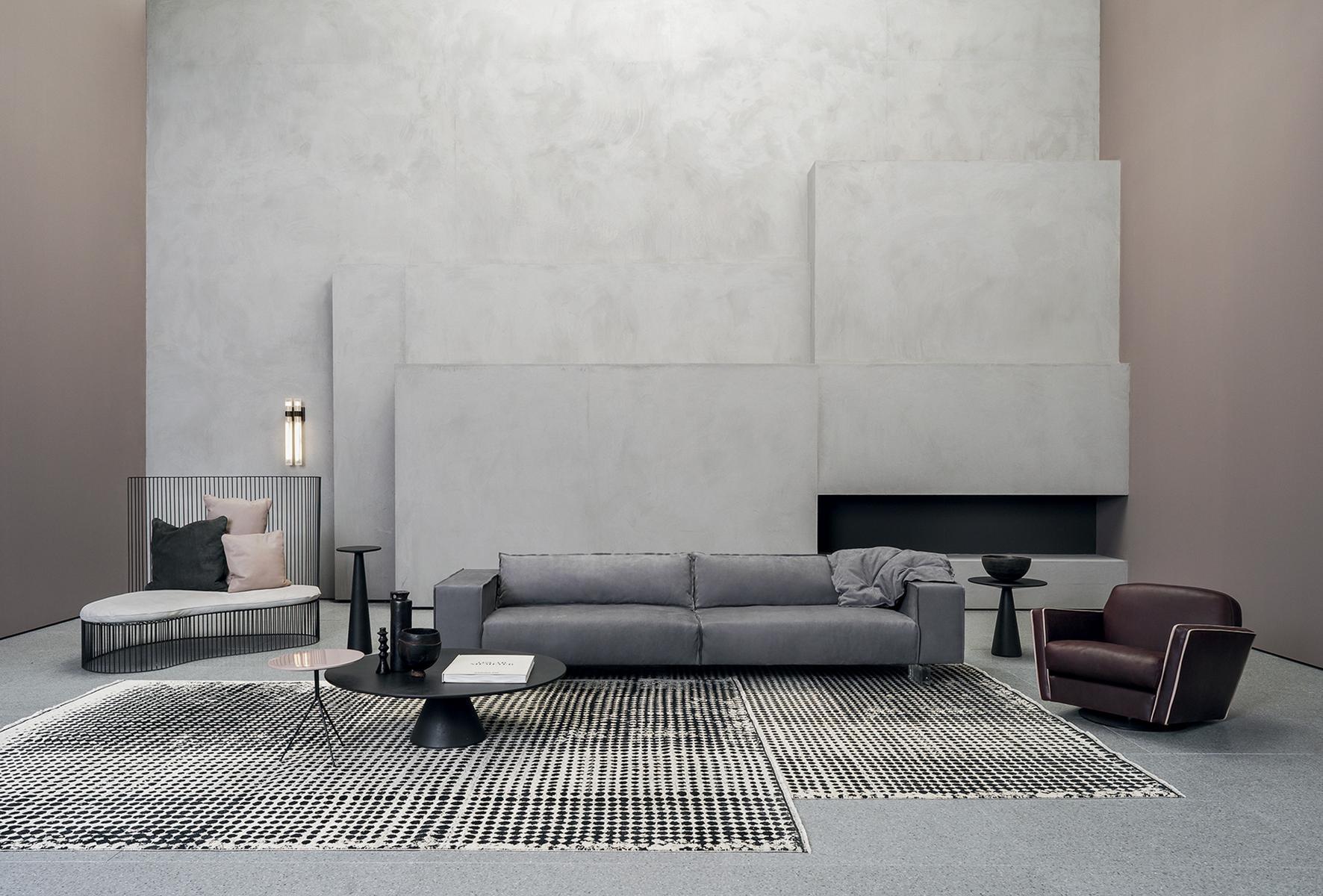 Leather sofa |  by Baxter