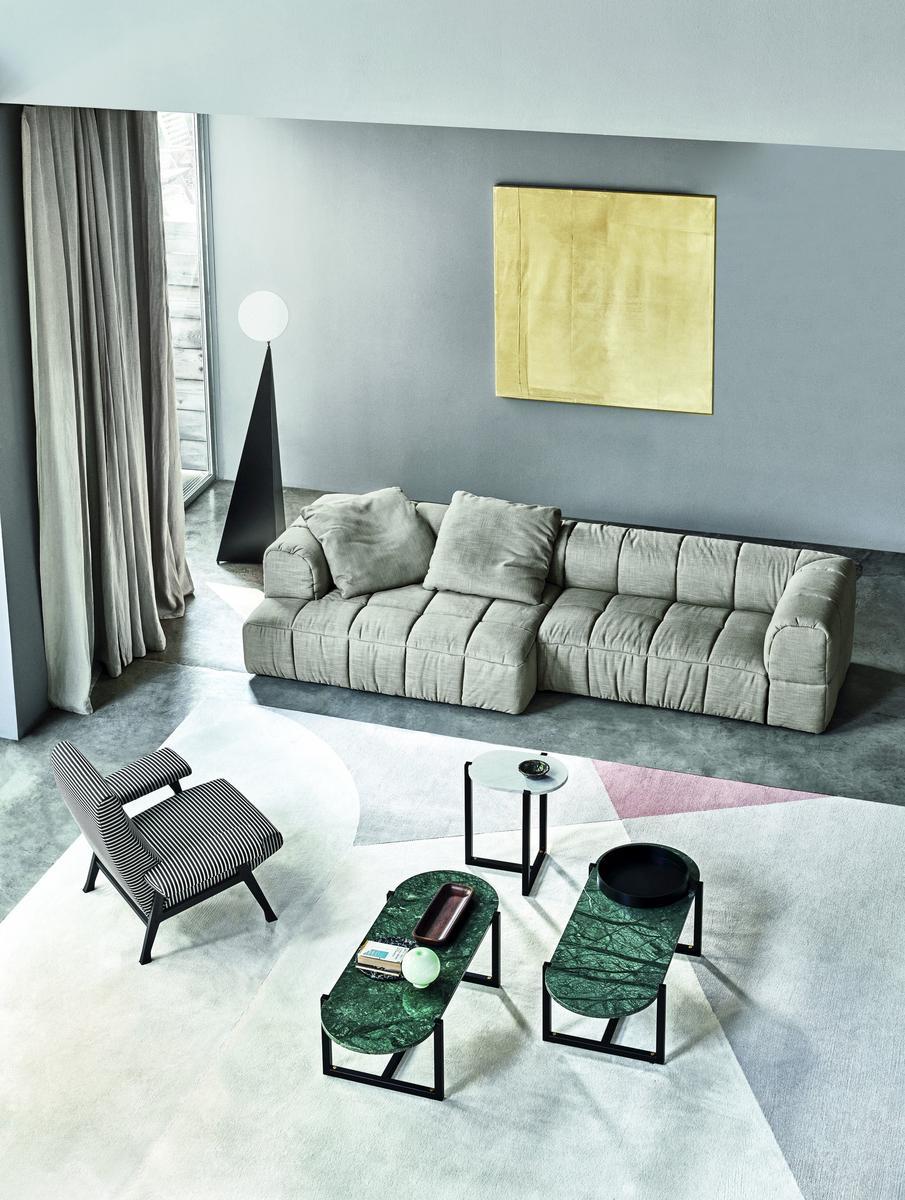 Fabric sofa | Strips by Arflex