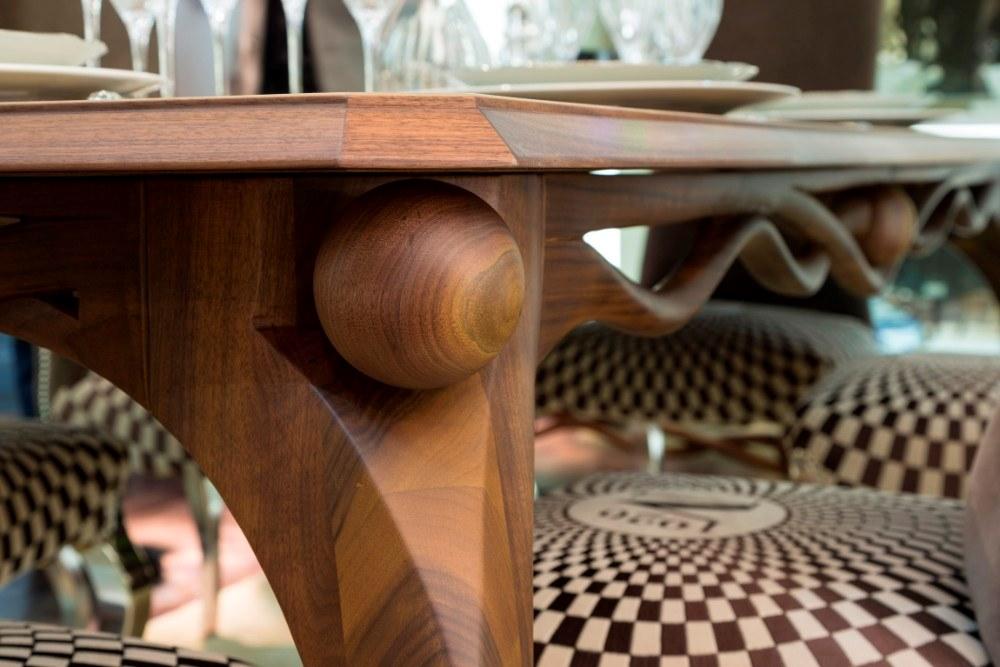 Rectangular wooden table | Tullio by Mantellassi 1926