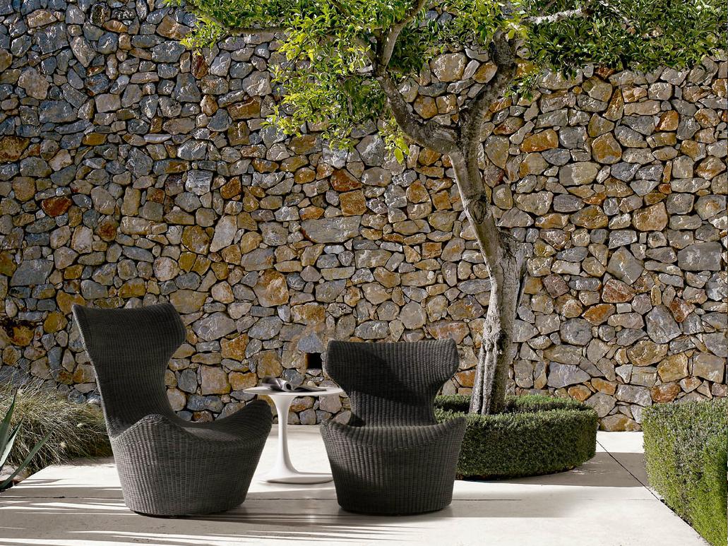 Polyethylene garden armchair | Piccola Papilio by B&B Italia