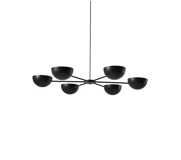 Direct-indirect light swivel chandelier | Charlotte by Midj