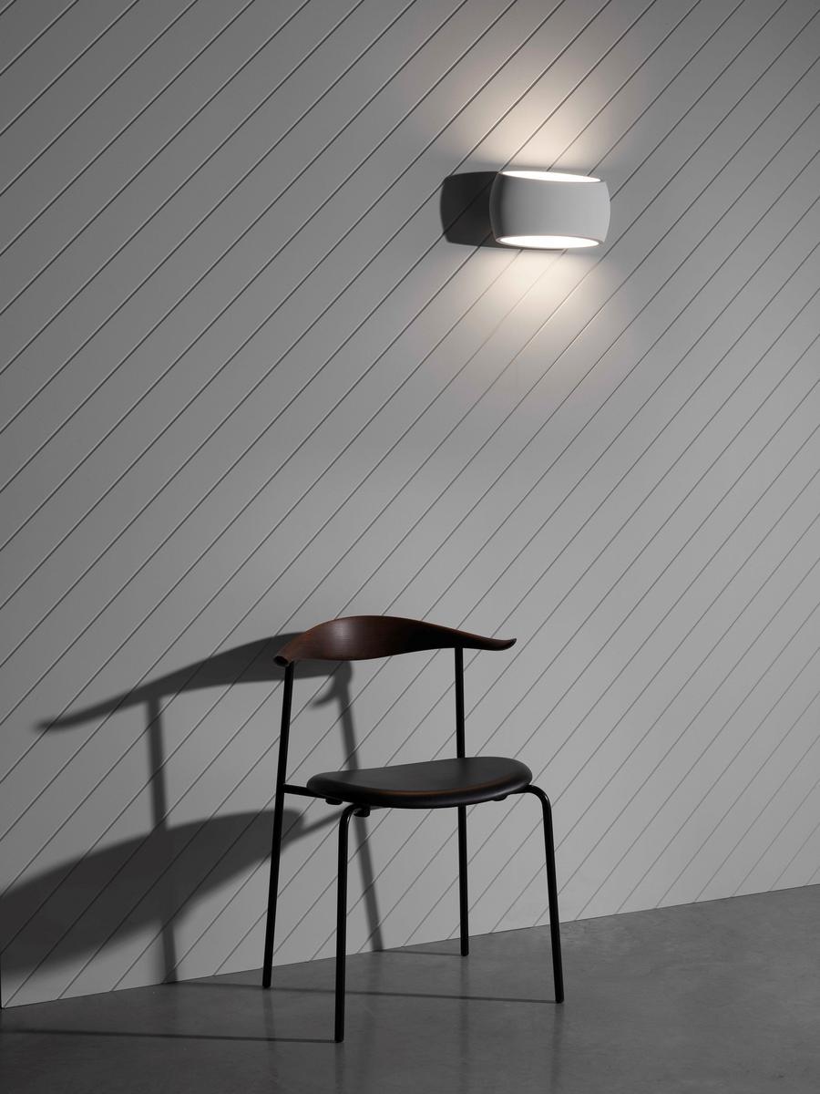 Ceramic wall light with dimmer | Aria by Astro lighting