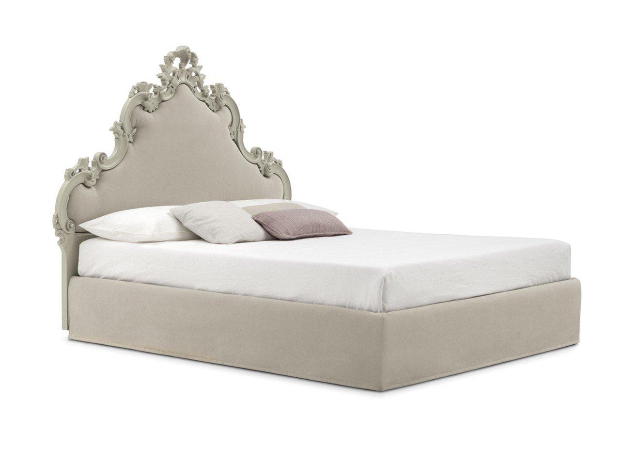 Double bed with high headboard | Mademoiselle by Bolzan letti