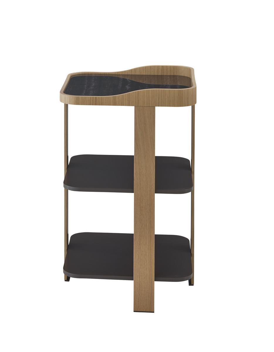 Wood veneer coffee table / bedside table | Postmoderne by Ligne Roset