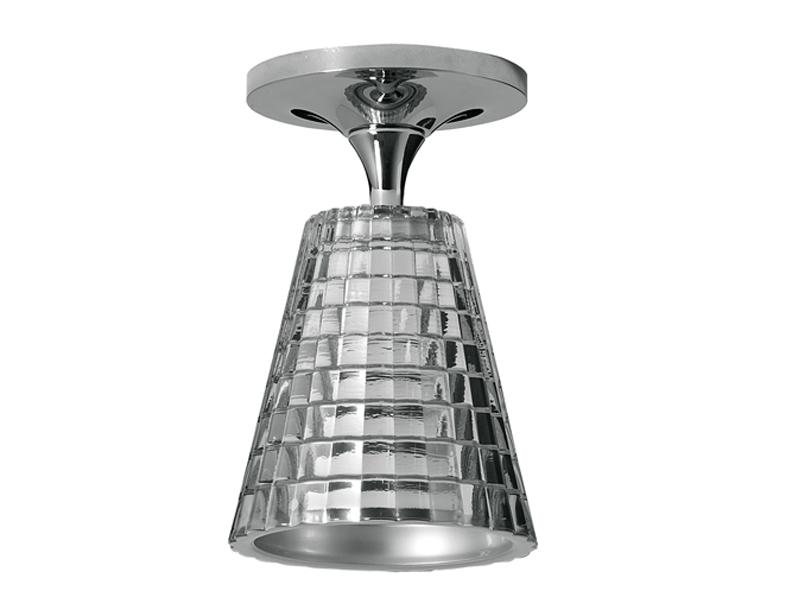 Crystal ceiling lamp | Flow by Fabbian
