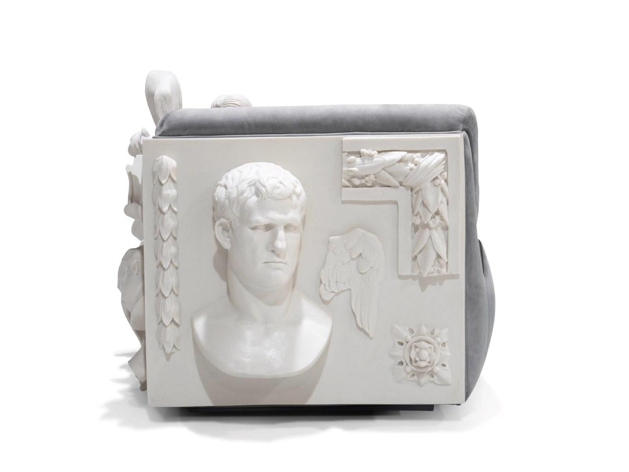 Fabric armchair with armrests | Versailles by Boca Do Lobo