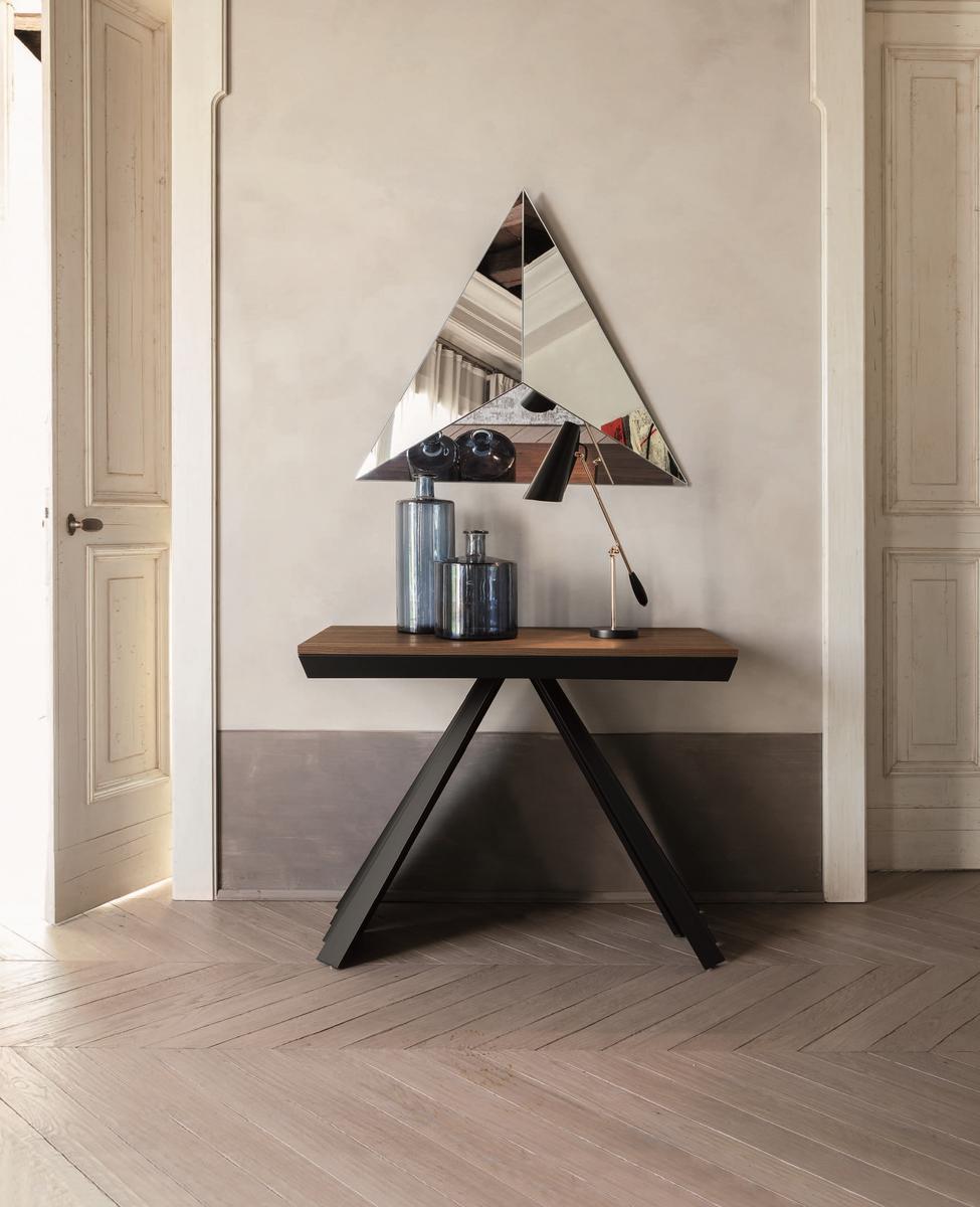 Melamine-faced chipboard console table / table | Ventaglio by Tonin Casa