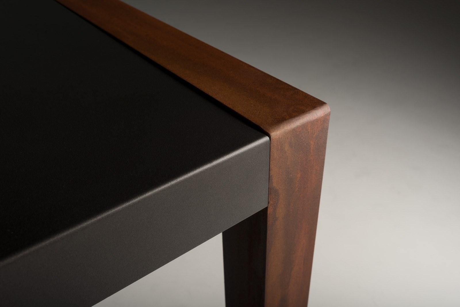 Rectangular steel table | Meccanica by Mantellassi 1926