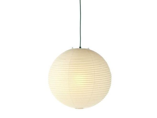 Japanese paper pendant lamp | Akari 55a by Vitra