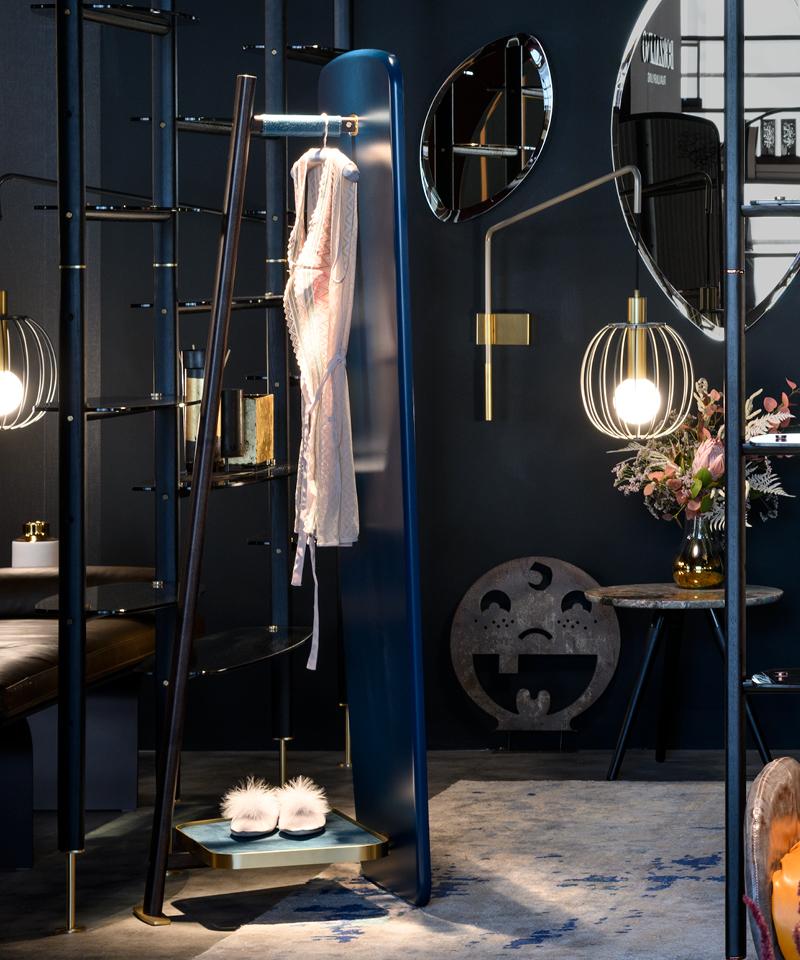 Freestanding framed mirror | Leo by Borzalino