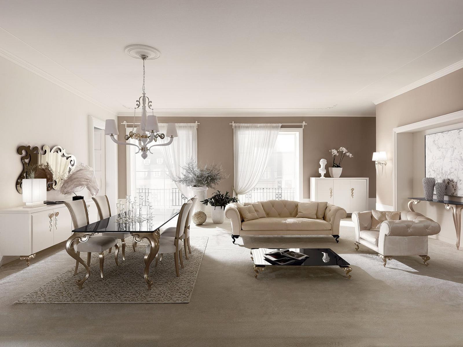 Tufted 3 seater nabuk sofa | George by Cantori