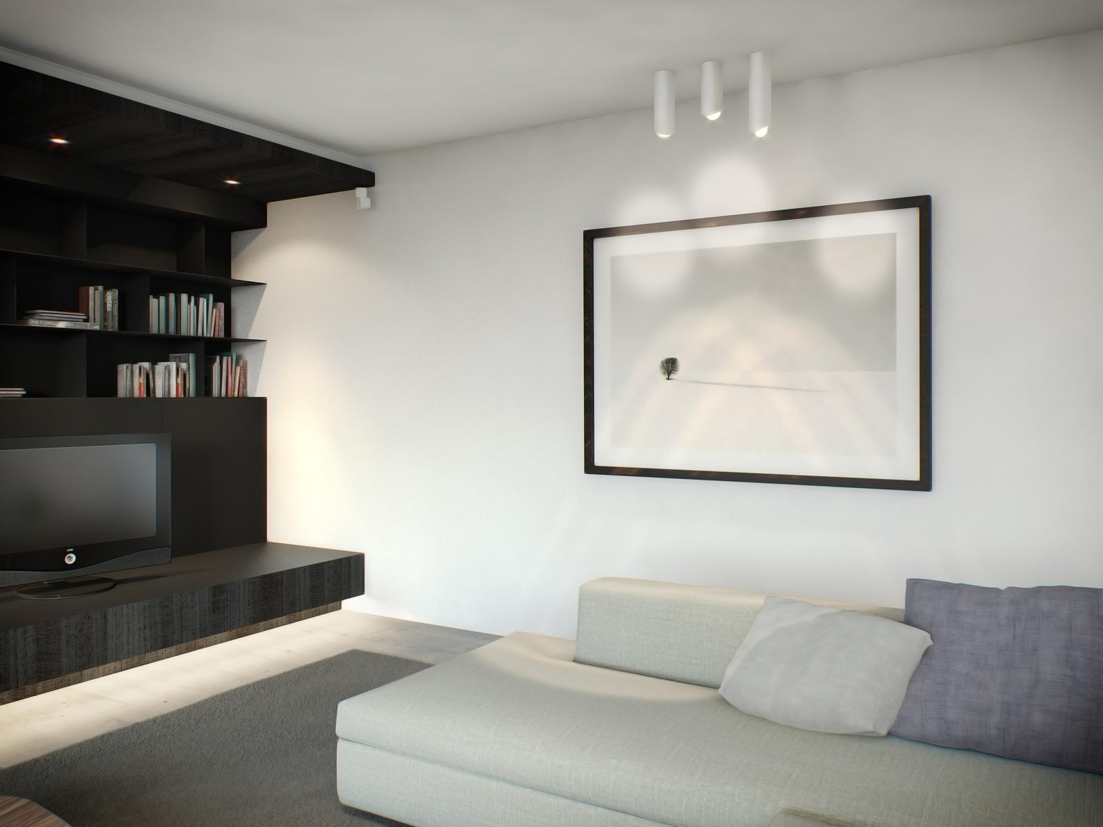 LED aluminium ceiling lamp | Znow by Dark