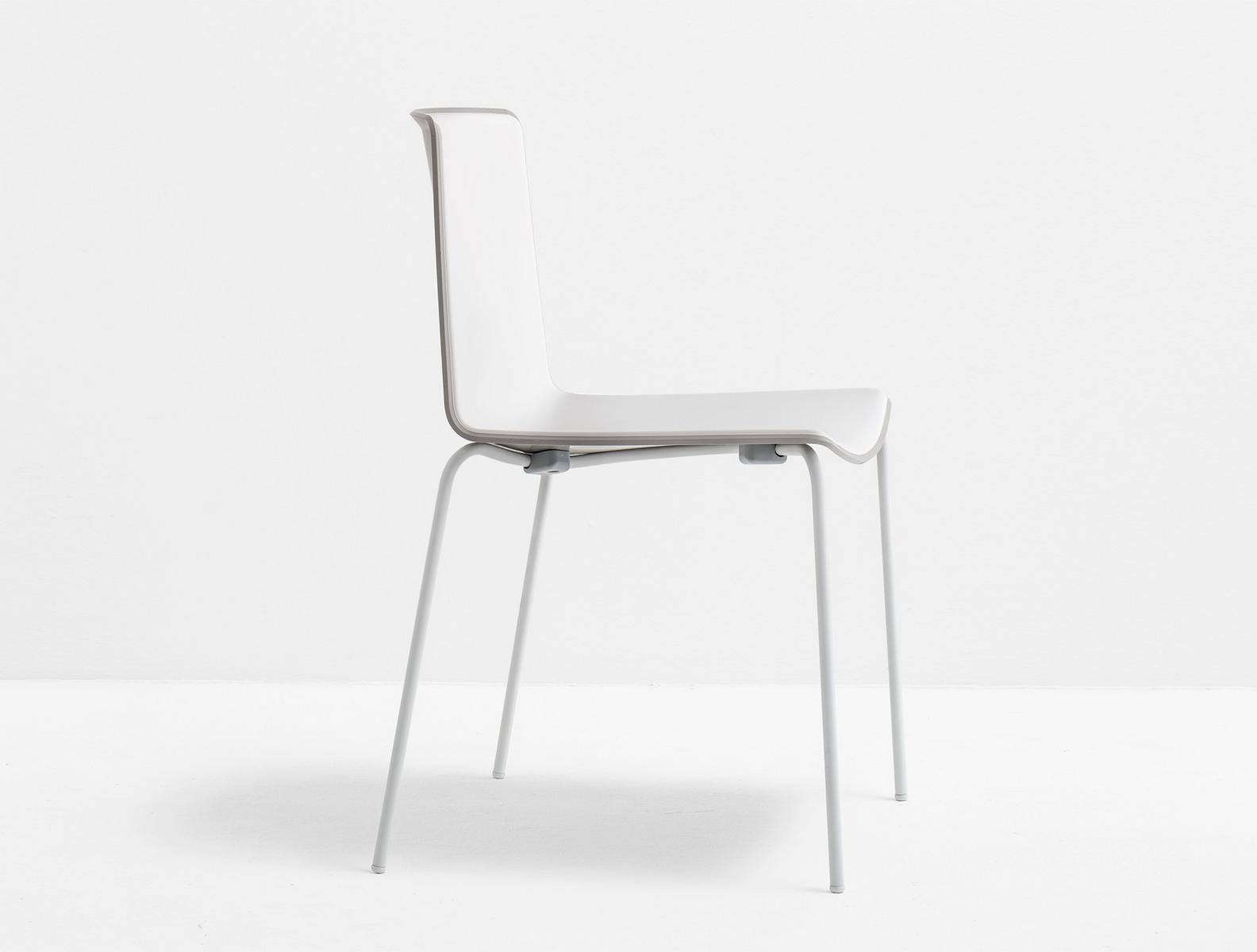 Stackable plastic restaurant chair | Tweet 890 by Pedrali
