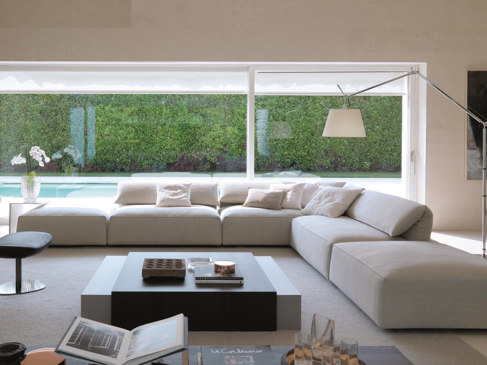 Fabric sofa with removable cover | Freemood by Desiree