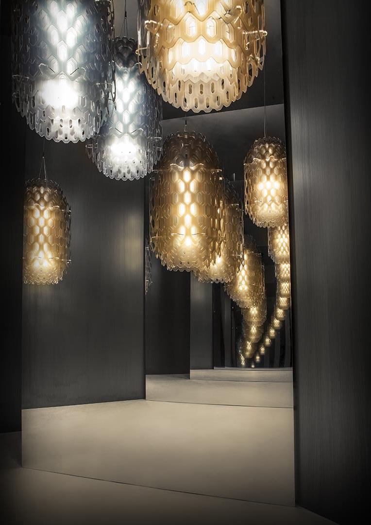 Cristalflex® and Lentiflex® LED pendant lamp | Chantal by Slamp