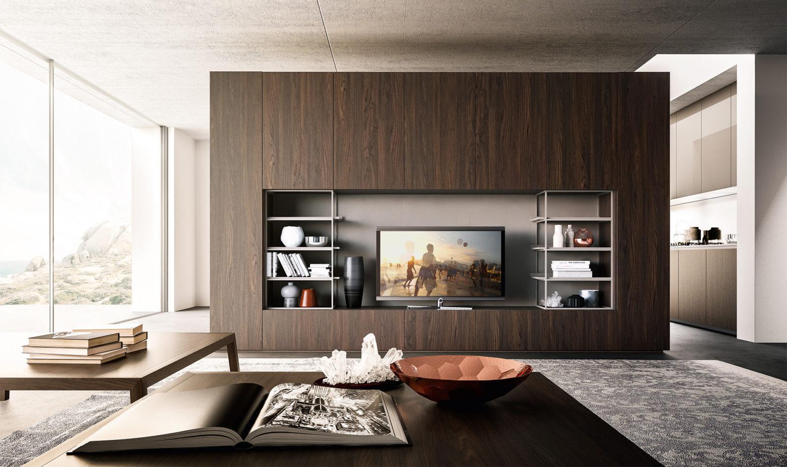 Modular lacquered wardrobe with drawers | Even by ALF Dafre
