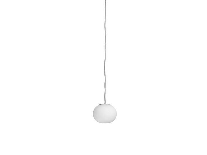 Opal glass pendant lamp | Mini Glo-ball S by Flos