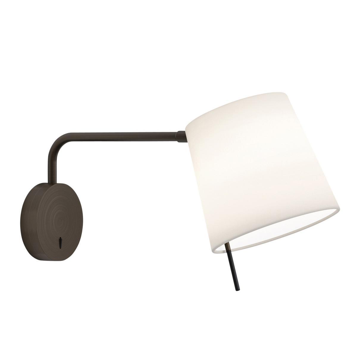 LED adjustable fabric wall light | Mitsu by Astro lighting