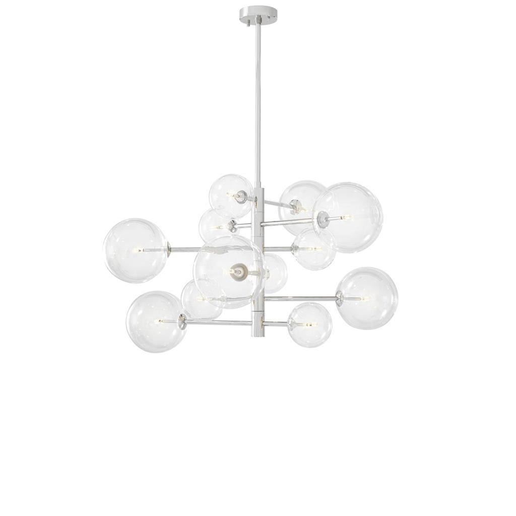 Metal pendant lamp | Argento by Eichholtz