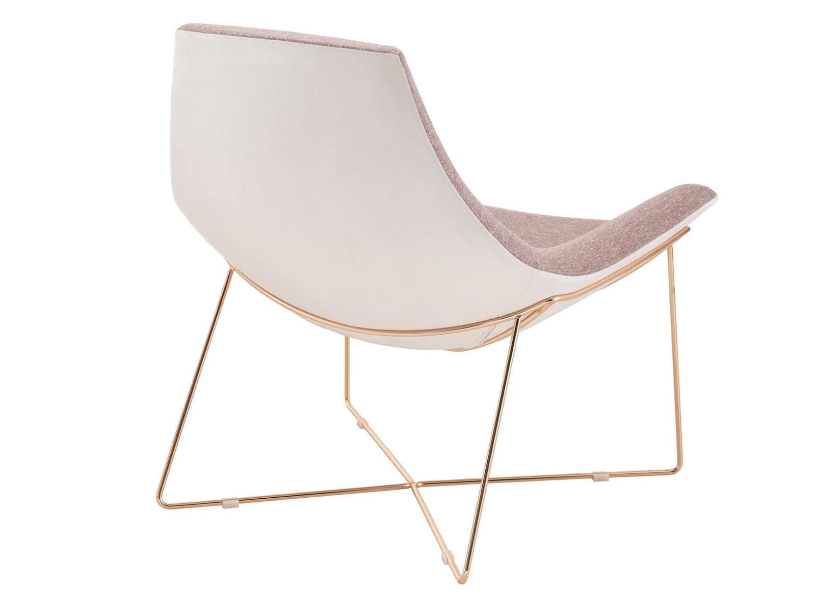 Fabric armchair | York by Riflessi