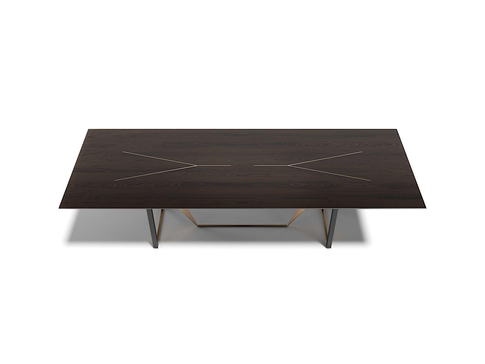 Rectangular wooden dining table | Prisma by Capital Collection