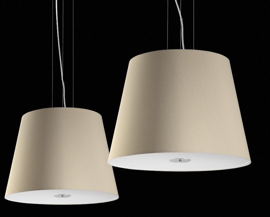 LED direct light pendant lamp | Domenique by Aiardini lighting