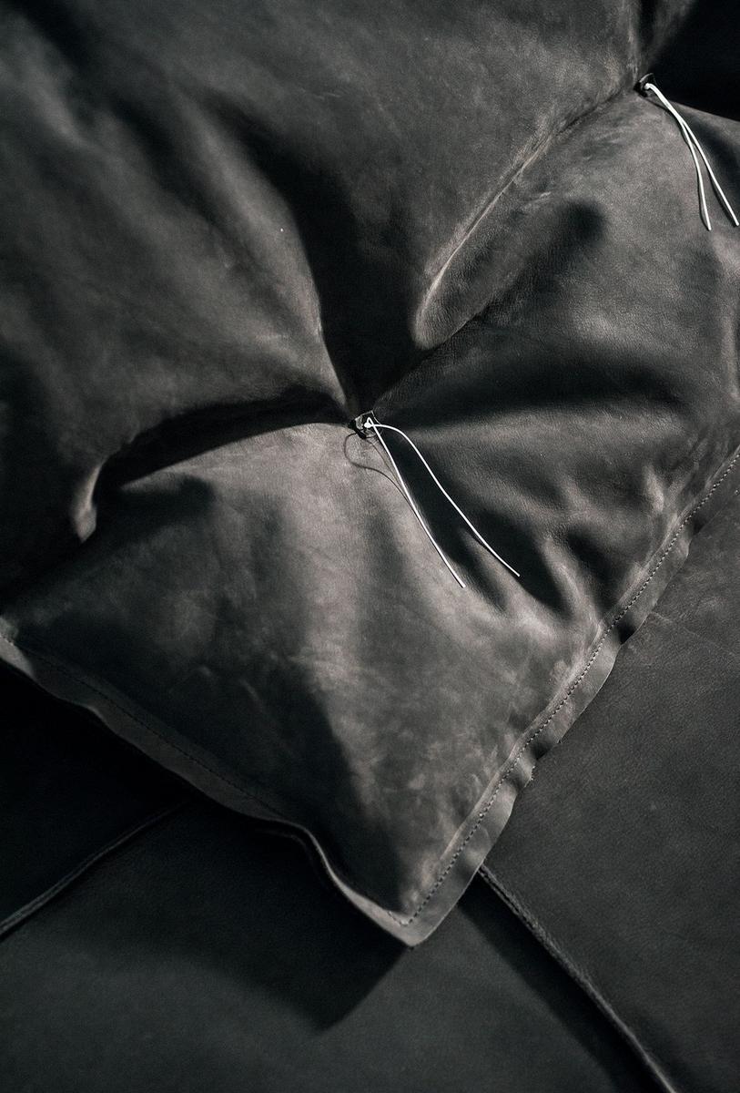 Sectional modular leather sofa | Panama Bold by Baxter