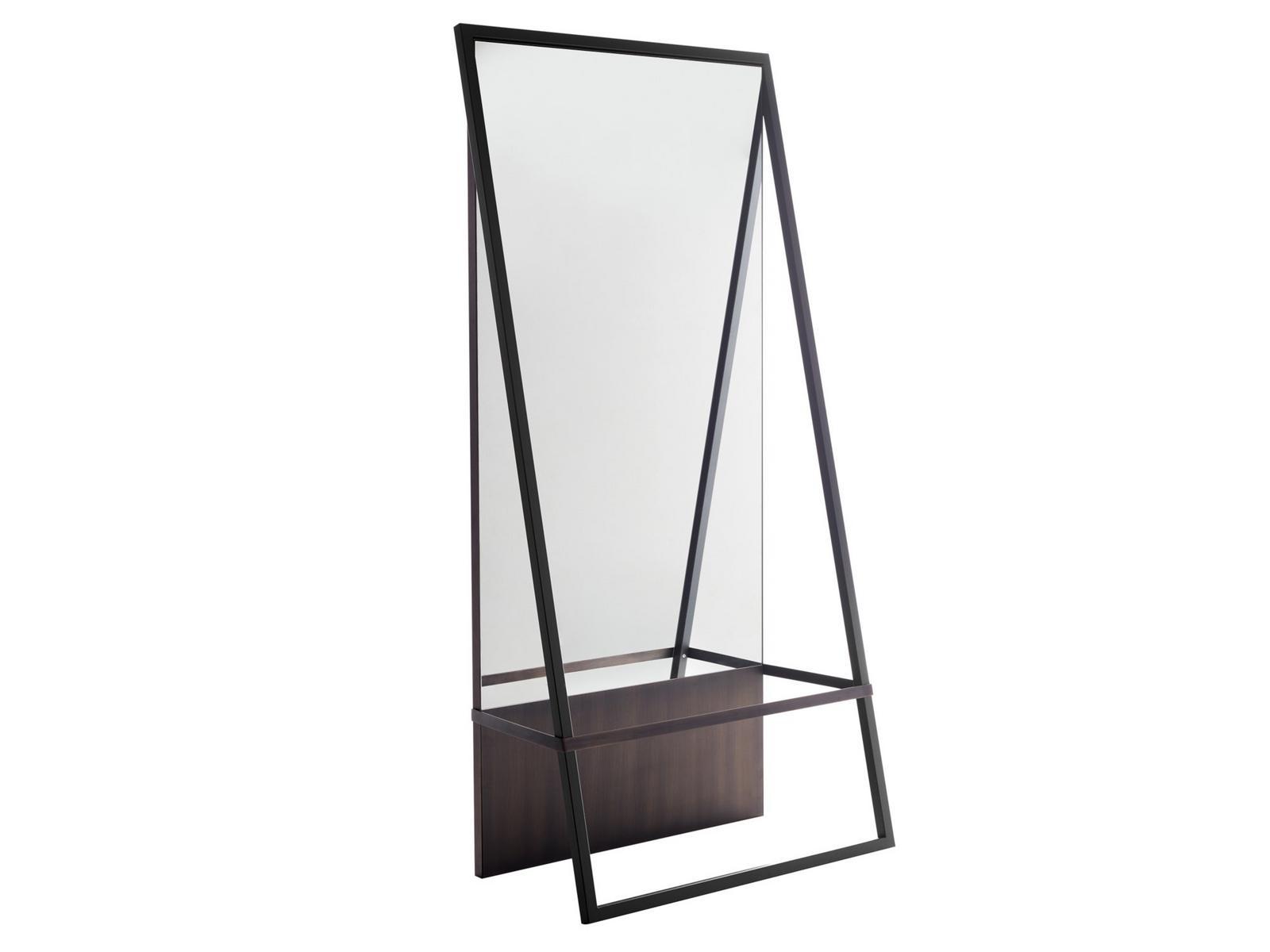Freestanding rectangular mirror | Tale by Potocco
