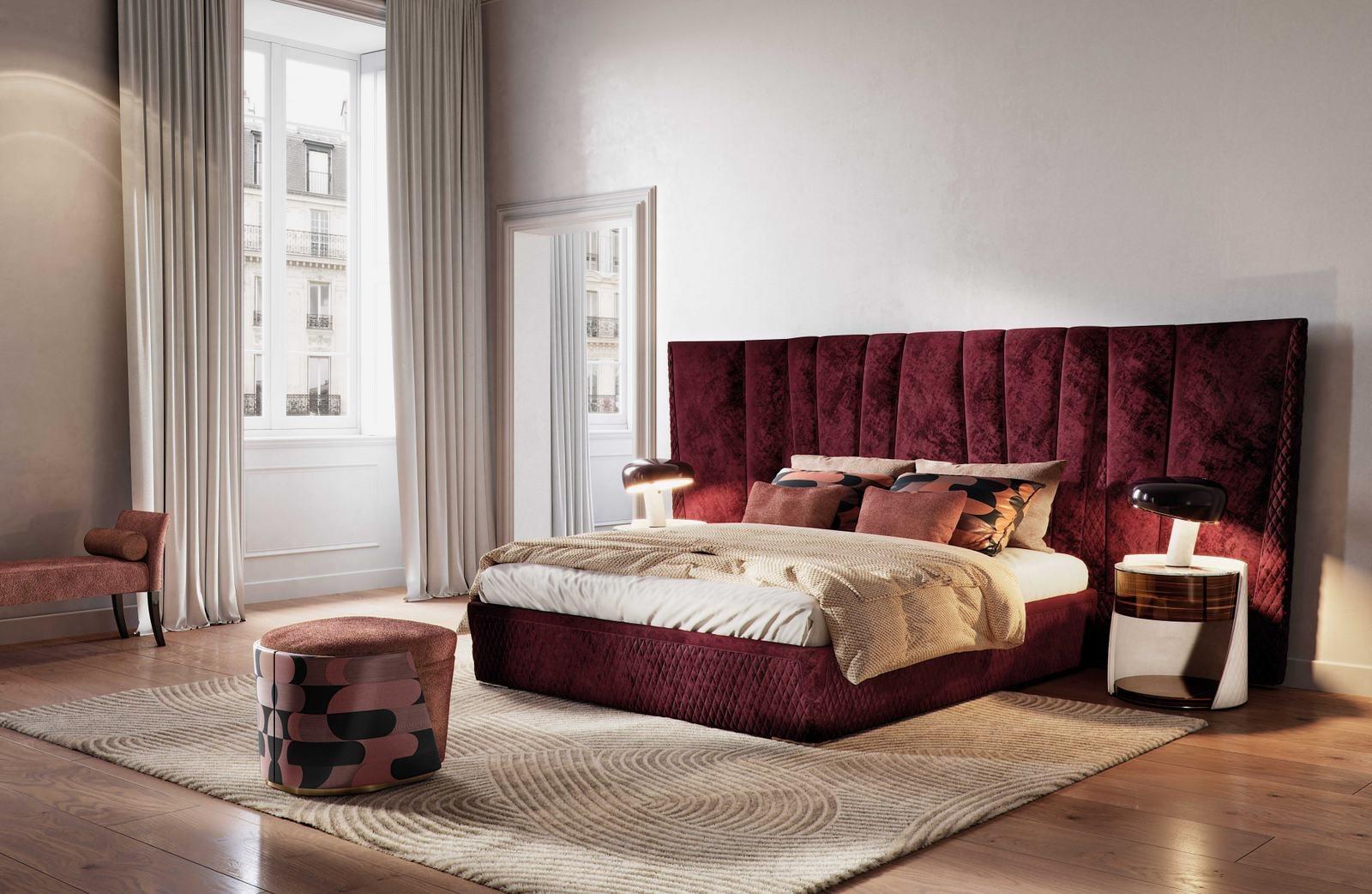 Upholstered leather bench | Kosta by Capital Collection