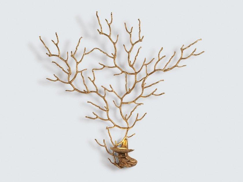 LED handmade bronze wall light | Coral Ap1500 by Serip