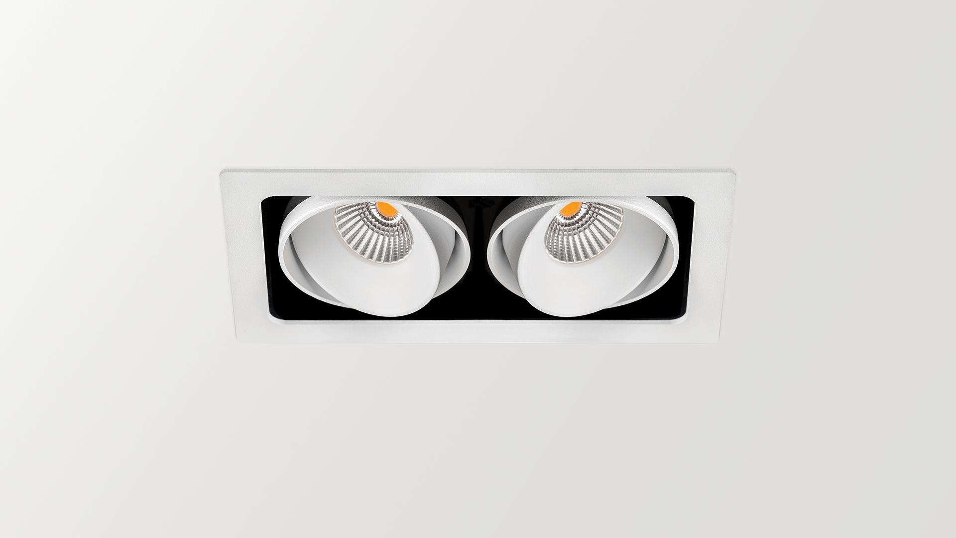 LED adjustable spotlight | Twist Double by Arkoslight