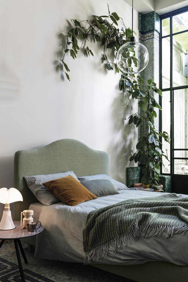 Double bed with removable cover | Vanity by Bolzan letti