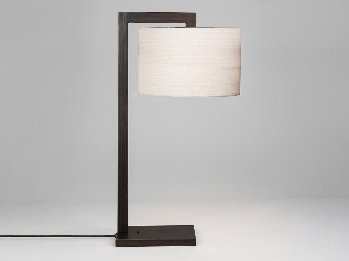 Table lamp in steel and fabric | Ravello by Astro lighting