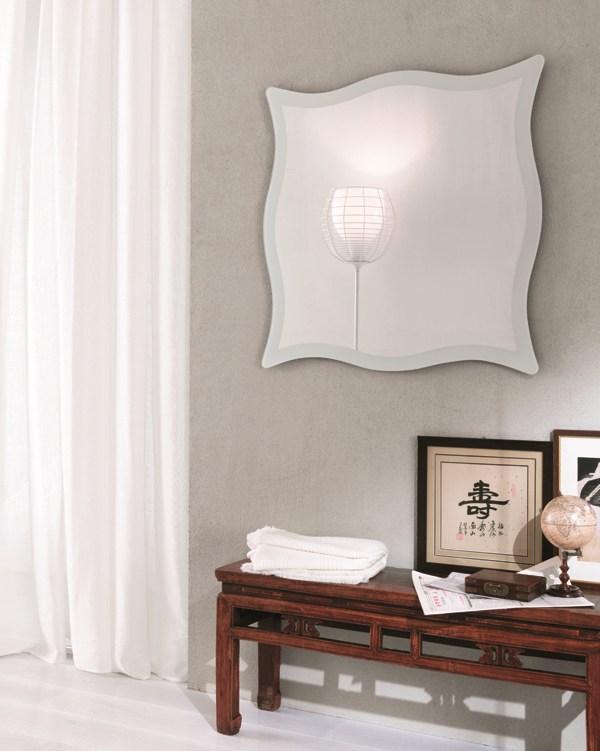 Wall-mounted hall mirror | Moving by Riflessi